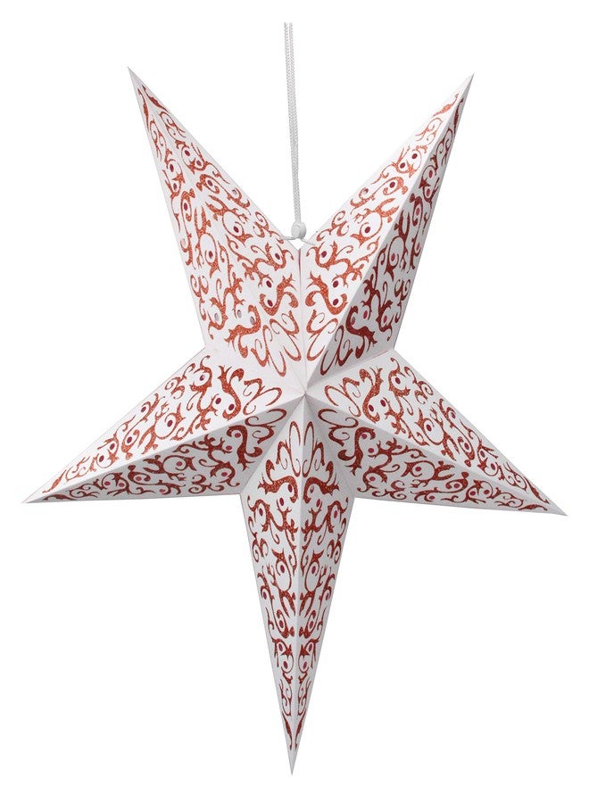 Jades : Star Paper Lantern Foldable 60cm (Red) ,Paper - Image 1